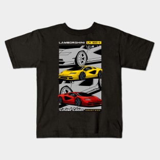 Countach LPI 800-4 Hyper Car Kids T-Shirt